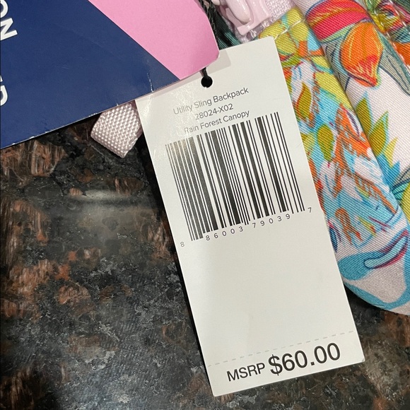 NWT Vera Bradley Utility Sling Backpack - Picture 2 of 4